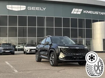 Купить Geely Atlas, II Черный 2.0 AMT (200 л.с.) от 3180990 ₽. в Саратове