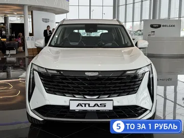 Купить Geely Atlas, II Белый 2.0 AT (200 л.с.) 4WD от 3070990 ₽. в Саратове