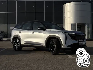 Купить Geely Atlas, II Серебристый 2.0 AT (200 л.с.) 4WD от 3102990 ₽. в Саратове