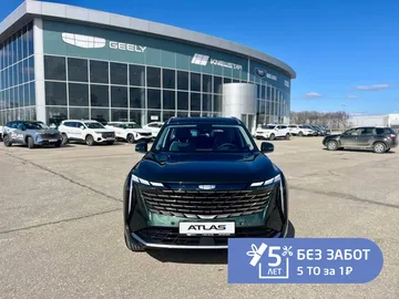 Купить Geely Atlas, II Зеленый 2.0 AT (200 л.с.) 4WD от 3180990 ₽. в Саратове