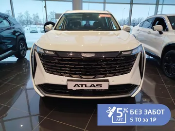 Купить Geely Atlas, II Белый 2.0 AT (200 л.с.) 4WD от 3055990 ₽. в Саратове